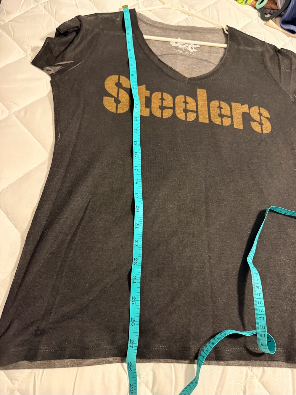 Pittsburgh Steelers t-shirt size large - like new condition - Picture 7 of 7